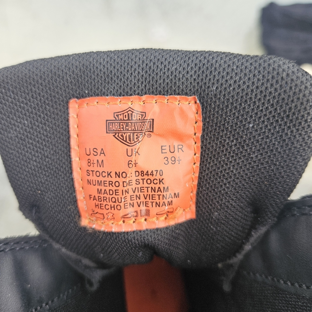 Women's Harley-Davidson Black Boots - Picture 4 of 4